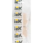Заглушка для кабель-канала IEK 40x25 мм цвет сосна 4 шт.