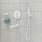 Душевая система Iddis Odda ODDWT03i68 скрытого монтажа цвет белый матовый