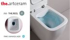 Унитаз подвесной Artceram A16 ASV006 17 00 безободковый, смыв THE REEL, черный матовый