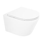 Унитаз подвесной BelBagno Tre BB8001CHR/SC c креплением и сиденьем дюропласт soft close