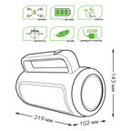 Фонарь Gauss прожекторный GFL603 8W 500lm lead acid 1500mAh диммируемый LED