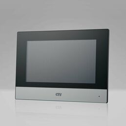 CTV-IP-M6703 Монитор IP-видеодомофона 7" с сенсорным управлением с поддержкой подключения IP-вызывных панелей и IP-камер