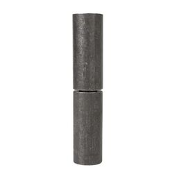 Петля гаражная с шаром 25x140 мм цвет черный