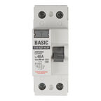 УЗО EKF Basic ВДТ-40 40А 1P+N тип AC 300 мА 4,5 кА (elcb-2-40-300e-sim)