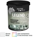 Штукатурка декоративная с эффектом замши Maitre Deco Legend 2 л цвет белый