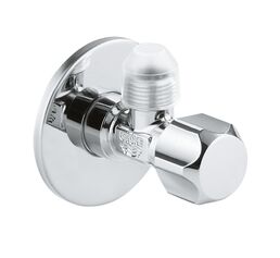 Угловой вентиль 1/2" GROHE, хром (2204700M)