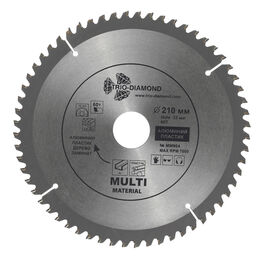 Диск пильный универсальный Trio-Diamond 210х32х1,8 мм 60 зубьев (MM904)