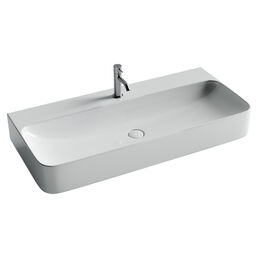 Раковина подвесная Ceramica Nova Aura 102 см CN2007 белая