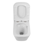 Унитаз подвесной BelBagno Ardente-r BB520CH-TOR/SC безободковый, с крышкой микролифт, белый