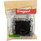 Розетка компьютерная RJ45 категория 5e UTP - Legrand Etika - антрацит
