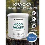 Краска по дереву для наружных и внутренних работ без запаха ProfiPaints ECO WOOD FACADE 9л , RAL-5017