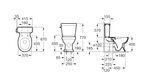 Напольный унитаз Roca Carmen 73420A7000 с крышкой