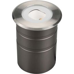 Уличный встраиваемый светильник светодиодный LTD-GROUND-TILT-R80-9W Warm3000 (SL, 60 deg, 230V) (Arlight, IP67 Металл, 3 года) 024950