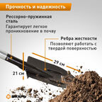 Штыковая лопата Вихрь с фиберглассовым черенком