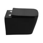 Унитаз подвесной BelBagno Ardente-C BB3202CHR-MB черный матовый, без сиденья