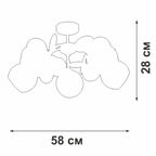 Люстра подвесная Vitaluce V2058-0/5PL