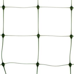 Сетка для вьющихся растений 1x10 м, размер ячейки 45x45 мм, цвет хаки