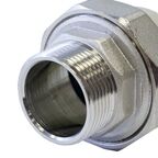 Муфта комбинированная FV-Plast 1 1/4"x40 мм НР полипропилен 237040