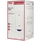 Накопительный водонагреватель электрический 100 л Ariston BLU1 R ABS Slim 3700616 2 кВт эмалированная сталь мокрый ТЭН