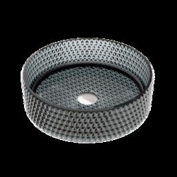 Раковина накладная Ceramica Nova Cristal 36 см CN6060 черная