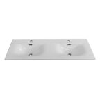 Раковина мебельная BelBagno 120 см BB-8099-120-2 белая глянцевая