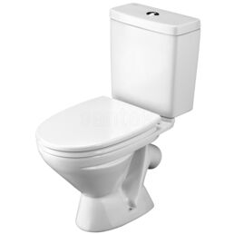 Унитаз-компакт Santek Лига 1WH302141 косой выпуск, сиденье дюропласт