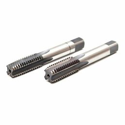 Метчик дюймовый 1/2" UNF 60 9ХС комплект из 2-х шт. (20 ниток/дюйм)