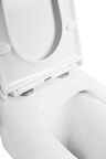 Унитаз подвесной BelBagno Ardente-r BB520CHR/SC безободковый, с крышкой микролифт, белый