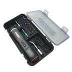 Отвертка аккумуляторная Worx WX242, 4В, 5Нм, 2Ач, набор оснастки.