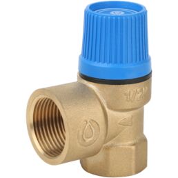 Клапан предохранительный GAPPO, 8 бар (Вн/Вн) - 1/2" х 3/4", G1456.2
