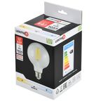 Лампа светодиодная Lexman Clear E27 220 В 9 Вт шар 1055 лм нейтральный белый цвета света
