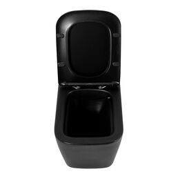 Комплект подвесного унитаза с инсталляцией BelBagno Ardente-C BB3202CHR-MB/BB3202SC-MB/BB002-80/BB007-PR-NERO.M безободковый, с микролифтом, черный
