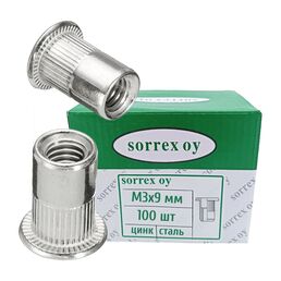 Заклепка резьбовая SORREX PZW-W M3 100