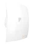 Вентилятор осевой DiCiTi Breeze 4C с обратным клапаном 220х175 мм d100 мм белый