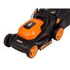 Газонокосилка аккумуляторная бесщеточная Worx WP733E 20 В 30 см 1x4 Ач АКБ и ЗУ входит в комплект