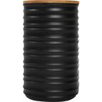 Контейнер для хранения 14x8.5x14 см 1000 мл полипропилен черный