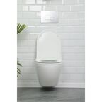 Унитаз подвесной Alcora Encanto LT-046E-R 49530 безободковый с сиденьем микролифт
