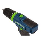 Дрель-шуруповерт аккумуляторная ударная Rockfield RF2052K, 20 В Li-ion 2x2 Ач