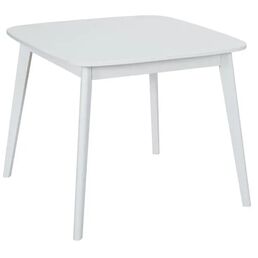 Стол обеденный Tango раскладной 90x75x125 см квадрат ДСП цвет белый