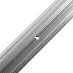 Порог разноуровневый (кант) Artens, 40x1800x0-15 мм, цвет алюминий