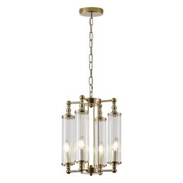 Подвесная люстра Crystal lux TOMAS SP4 BRASS