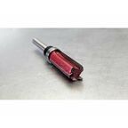 Фреза обгонная с 3 ножами (верхний подшипник) проф. серия D12,7x30x74,5 S6 PROCUT