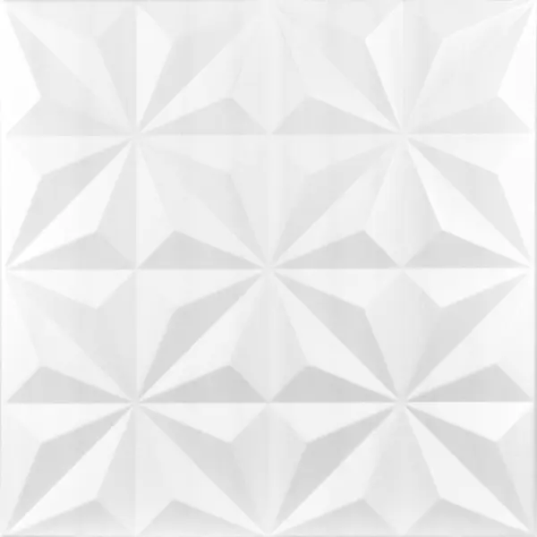 Потолочная плитка экструдированная полистирол белая Decoflair 0819L 50x50 см 2 м²