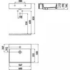 Раковина Creavit NX260.00000