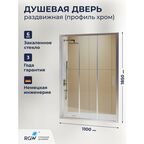Душевая дверь 110 RGW CL-111 прозрачное