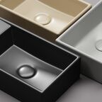 Раковина подвесная Ceramica Nova Element 41 см CN6051LMB черная матовая