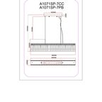 Светильник подвесной Arte Lamp A1071SP-7CC