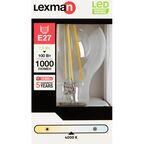 Лампа светодиодная Lexman E27 220-240 В 7.5 Вт груша прозрачная 1000 лм нейтральный белый свет