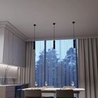 Светильник подвесной Arte Lamp Ran 1 лампа цвет черный