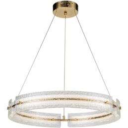 Подвесная люстра с пультом светодиодная (14018/1P Brass) Indigo Dualita V000089L кольцо